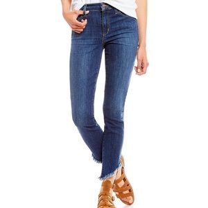 Joe’s Jeans The Icon Mid Rise Skinny Frayed Ankle